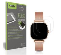dipos FLEX 2x matte Protective Film compatible with KSIX Iria Smartwatch 1.7 Zoll, Anti-Reflective, 100% Screen Coverage, Fingerprint-ID Compatible, Case-Friendly, Full Cover Screen Protector Film