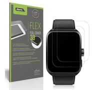 dipos FLEX 2x matte Protective Film compatible with Oppo Watch 4 Pro, Anti-Reflective, Fingerprint-ID Compatible, Case-Friendly