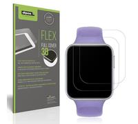 dipos FLEX 2x matte Protective Film compatible with Oppo Watch SE, Anti-Reflective, Fingerprint-ID Compatible, Case-Friendly, Full Cover Screen Protector Film