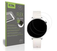 dipos FLEX 2x matte Protective Film compatible with Oppo Watch X2 Mini, Anti-Reflective, 100% Screen Coverage, Fingerprint-ID Compatible, Case-Friendly, Full Cover Screen Protector Film