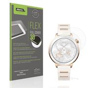 dipos FLEX 2x matte Protective Film compatible with Oppo Watch X3 Mini, Anti-Reflective, 100% Screen Coverage, Fingerprint-ID Compatible, Case-Friendly, Full Cover Screen Protector Film