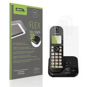dipos FLEX 2x matte Protective Film compatible with Panasonic KX-TGC460, Anti-Reflective, 100% Screen Coverage, Fingerprint-ID Compatible, Case-Friendly, Full Cover Screen Protector Film