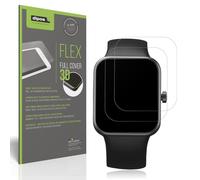 dipos FLEX 2x matte Protective Film compatible with Tozo S2 1.69 Zoll, Anti-Reflective, 100% Screen Coverage, Fingerprint-ID Compatible, Case-Friendly, Full Cover Screen Protector Film