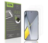 dipos FLEX 2x matte Protective Film compatible with Xiaomi Poco F8 Ultra, Anti-Reflective, 100% Screen Coverage, Fingerprint-ID Compatible, Case-Friendly, Full Cover Screen Protector Film