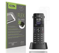 dipos FLEX 2x matte Protective Film compatible with Yealink W73H, Anti-Reflective, 100% Screen Coverage, Fingerprint-ID Compatible, Case-Friendly, Full Cover Screen Protector Film