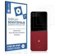 dipos FLEX 2x Screen Protector for Motorola Razr 60 Ultra Aussen-Display