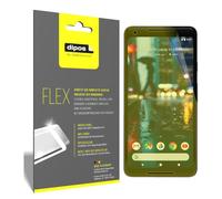 dipos FLEX 3x Clear Screen Protector for Google Pixel 2 XL | HD Clear, 100% Screen Coverage, Full Cover Film, Self-Healing, Bubble-Free, Fingerprint Compatible, Easy Installation