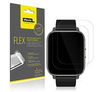 dipos FLEX 3x Clear Screen Protector for Rinsmola 1,69 Zoll Smartwatch
