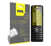 dipos FLEX 3x Clear Screen Protector for SNOM M65-C50 DECT | HD Clear, 100% Screen Coverage, Full Cover Film, Self-Healing, Bubble-Free, Fingerprint Compatible, Easy Installation