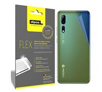 dipos I 3x Screen Protector compatible with ZTE Axon 10 Pro 5G back I 3D Full Cover Protective Film