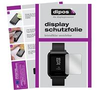 dipos FLEX 6x Clear Screen Protector for Huami Amazfit Bip | HD Clear, 100% Screen Coverage, Full Cover Film, Self-Healing, Bubble-Free, Fingerprint Compatible, Easy Installation