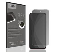 dipos FLEX Privacy Screen Protector matte compatible with Tecno Spark 50 4G, 100% Display Coverage, Fingerprint-ID Compatible, Case-Friendly, Full Cover Film, Anti-Spy Screen Protector filter 2-Way