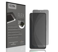 dipos FLEX Privacy Screen Protector matte compatible with ZTE Fresh 60 Plus, 100% Display Coverage, Fingerprint-ID Compatible, Case-Friendly, Full Cover Film, Anti-Spy Screen Protector filter 2-Way