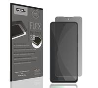 dipos FLEX Privacy Screen Protector matte compatible with ZTE Fresh 60 Plus, 100% Display Coverage, Fingerprint-ID Compatible, Case-Friendly, Full Cover Film, Anti-Spy Screen Protector filter 2-Way
