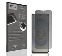 dipos FLEX Privacy Screen Protector matte compatible with Blackview Wave 10C, 100% Display Coverage, Fingerprint-ID Compatible, Case-Friendly, Full Cover Film, Anti-Spy Screen Protector filter 2-Way