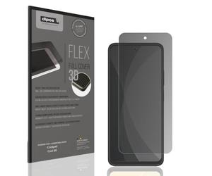 dipos FLEX Privacy Screen Protector matte compatible with Coolpad Cool 80, 100% Display Coverage, Fingerprint-ID Compatible, Case-Friendly, Full Cover Film, Anti-Spy Screen Protector filter 2-Way