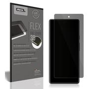 dipos FLEX Privacy Screen Protector matte compatible with Google Pixel 6 Pro, 100% Display Coverage, Fingerprint-ID Compatible, Case-Friendly, Full Cover Film, Anti-Spy Screen Protector filter 2-Way