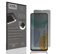 dipos FLEX Privacy Screen Protector matte compatible with Honor X5c Plus, 100% Display Coverage, Fingerprint-ID Compatible, Case-Friendly, Full Cover Film, Anti-Spy Screen Protector filter 2-Way
