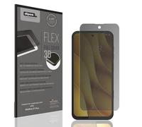 dipos FLEX Privacy Screen Protector matte compatible with HTC Wildfire E7 Plus, 100% Display Coverage, Fingerprint-ID Compatible, Case-Friendly, Full Cover Film, Anti-Spy Screen Protector filter 2-Way