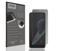 dipos FLEX Privacy Screen Protector matte compatible with Lagenio A12 Pro, 100% Display Coverage, Fingerprint-ID Compatible, Case-Friendly, Full Cover Film, Anti-Spy Screen Protector filter 2-Way