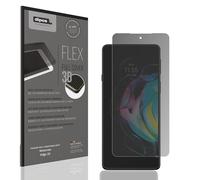 dipos FLEX Privacy Screen Protector matte compatible with Motorola Edge 20, 100% Display Coverage, Fingerprint-ID Compatible, Case-Friendly, Full Cover Film, Anti-Spy Screen Protector filter 2-Way