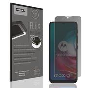 dipos FLEX Privacy Screen Protector matte compatible with Motorola Moto G30, 100% Display Coverage, Fingerprint-ID Compatible, Case-Friendly, Full Cover Film, Anti-Spy Screen Protector filter 2-Way