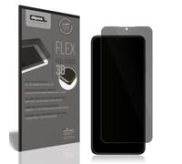 dipos FLEX Privacy Screen Protector matte compatible with Nokia G22, 100% Display Coverage, Fingerprint-ID Compatible, Case-Friendly, Full Cover Film, Anti-Spy Screen Protector filter 2-Way