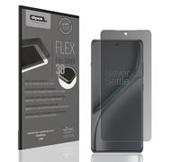 dipos FLEX Privacy Screen Protector matte compatible with OnePlus 15R, 100% Display Coverage, Fingerprint-ID Compatible, Case-Friendly, Full Cover Film, Anti-Spy Screen Protector filter 2-Way