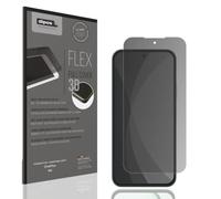 dipos FLEX Privacy Screen Protector matte compatible with OnePlus N6, 100% Display Coverage, Fingerprint-ID Compatible, Case-Friendly, Full Cover Film, Anti-Spy Screen Protector filter 2-Way