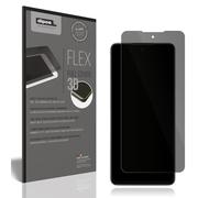 dipos FLEX Privacy Screen Protector matte compatible with Oppo A5 4G, 100% Display Coverage, Fingerprint-ID Compatible, Case-Friendly, Full Cover Film, Anti-Spy Screen Protector filter 2-Way