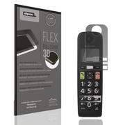 dipos FLEX Privacy Screen Protector matte compatible with Panasonic KX-TGU130, 100% Display Coverage, Fingerprint-ID Compatible, Case-Friendly, Full Cover Film, Anti-Spy Screen Protector filter 2-Way