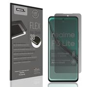 dipos FLEX Privacy Screen Protector matte compatible with Realme P3 Lite 4G, 100% Display Coverage, Fingerprint-ID Compatible, Case-Friendly, Full Cover Film, Anti-Spy Screen Protector filter 2-Way