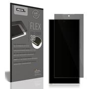 dipos FLEX Privacy Screen Protector matte compatible with Samsung Galaxy S24 Ultra, 100% Display Coverage, Case-Friendly, Anti-Spy Screen Protector filter 2-Way