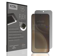 dipos FLEX Privacy Screen Protector matte compatible with Vivo X300 Pro, 100% Display Coverage, Fingerprint-ID Compatible, Case-Friendly, Full Cover Film, Anti-Spy Screen Protector filter 2-Way
