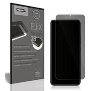 dipos FLEX Privacy Screen Protector matte compatible with Vivo Y02A, 100% Display Coverage, Fingerprint-ID Compatible, Case-Friendly, Full Cover Film, Anti-Spy Screen Protector filter 2-Way
