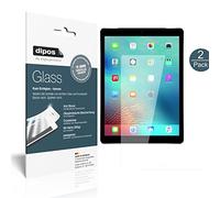 dipos I 2x Screen Protector compatible with Apple iPad Pro 12,9 inch Flexible Glass 9H Display Protection