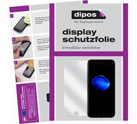 dipos I 2x Screen Protector compatible with Apple iPhone 7 Protection Films clear