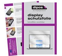 dipos I 2x Screen Protector compatible with Apple MacBook Pro 13 inch 2018 Protection Films clear
