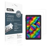 dipos I 2x Screen Protector compatible with Archos Oxygen 101s Ultra Flexible Glass 9H Display Protection