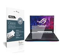 dipos I 2x Screen Protector compatible with Asus ROG Strix Scar III G531GW-AZ150T Flexible Glass 9H Display Protection