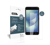 dipos I 2x Screen Protector compatible with Asus Zenfone 4 ZE554KL Flexible Glass 9H Display Protection