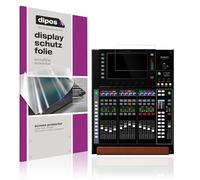 dipos I 2x Screen Protector compatible with Behringer Wing Compact Protection Films clear