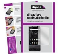 dipos I 2x Screen Protector compatible with Blackberry KeyOne Protection Films clear