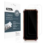 dipos I 2x Screen Protector compatible with Blackview BV6200 Plus Flexible Glass 9H Display Protection