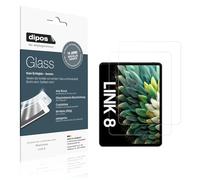 dipos I 2x Screen Protector compatible with Blackview Link 8 Flexible Glass 9H Display Protection