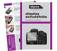 dipos I 2x Screen Protector compatible with Canon EOS 1000D Protection Films clear