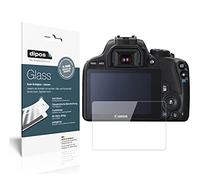 dipos I 2x Screen Protector compatible with Canon EOS 250D Flexible Glass 9H Display Protection