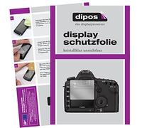 dipos I 2x Screen Protector compatible with Canon Eos 5D Mark II Protection Films clear
