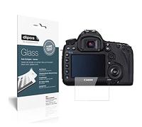 dipos I 2x Screen Protector compatible with Canon EOS 5D Mark III Flexible Glass 9H Display Protection
