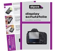 dipos I 2x Screen Protector compatible with Canon EOS 5D Mark III Protection Films clear
